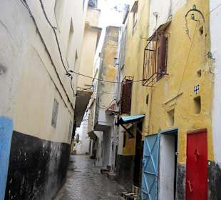 Gasse im Kasbah-Viertel