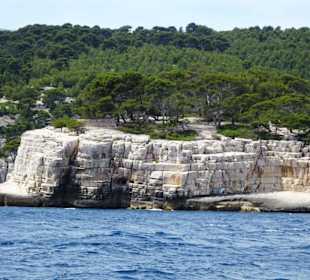 Rückfahrt an der Küste der Calanques