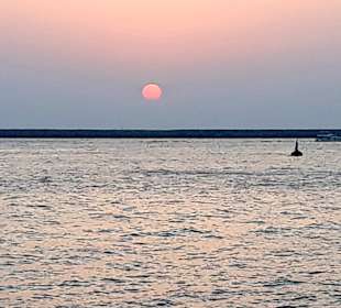 Sonnenuntergang von der Palmspitze