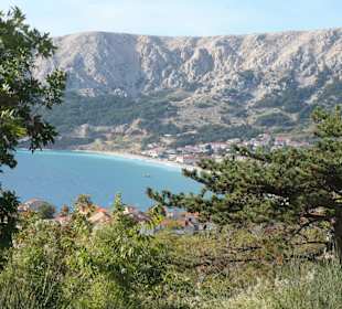 Bei einer schönen Bergwanderung bei Baška