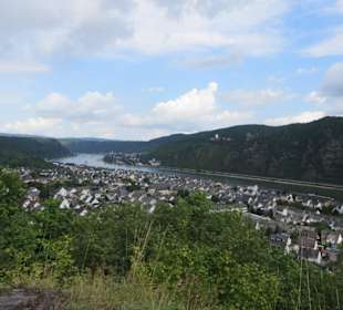 Ausblick vom Traumschleifenwanderweg oberhalb Bad 