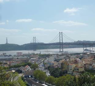 Blick von Cemiterio dos Prazeres