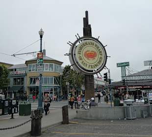 Fishermans Wharf am Meer
