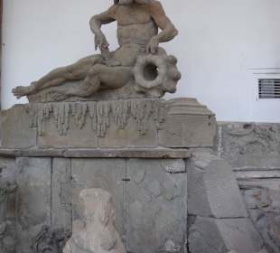 Orginale Steinfigur