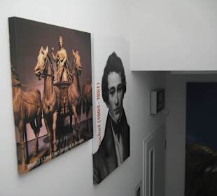 Treppenaufgang zur Quadriga