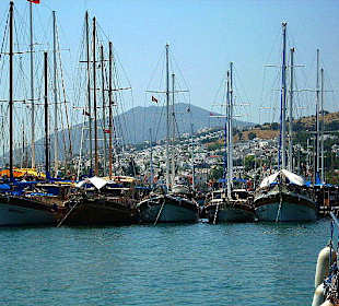 Bodrum mit seinem schönen Hafen