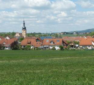 Eindruck vom Spaziergang Ostheimer Streifberg-Tour