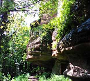 Wanderweg Sandsteinweg La Petite Pierre
