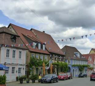 Unterwegs in der Altstadt von Prichsenstadt