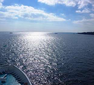 26.10.Rückfahrt von Jalta nach Santorin Durchfahrt 