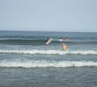 300 Meter vor dem Hotel