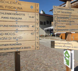 Wandern Sesto / Sexten