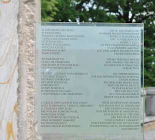 Kawałek muru berlińskiego w Krzyżowej