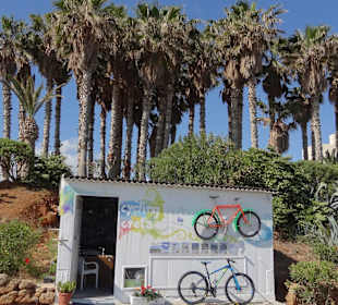 Cyclingcreta bike center at Lyttos Beach Hotel