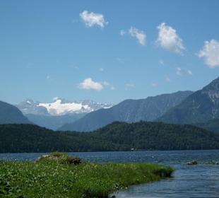 Blick von der Seewiese auf den Dachstein