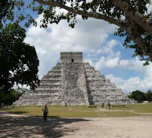 Die Ruinen von Chichen Itza