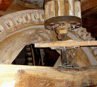 Zahnräder der Mühle