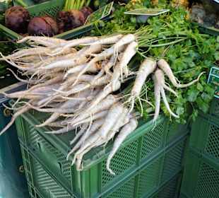 Rundgang über den Wochenmarkt Südermarkt 