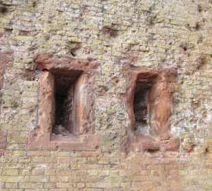Festung Germersheim Witterungsschäden