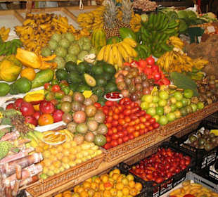 Frisches Obst am Markt