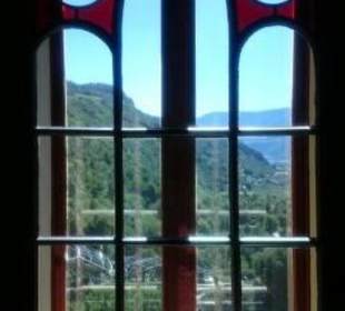 Blick aus dem Museum