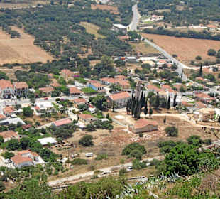 Ausblick von der Festung Agios Georgios