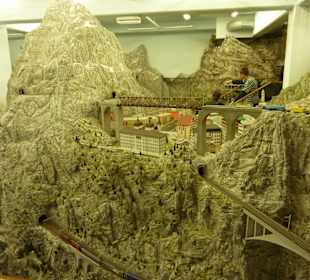 Städtchen in den Bergen