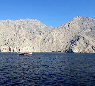 Fjordlandschaft Musandam