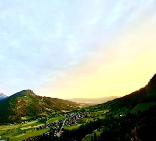Sonnenuntergang am Kanzelkiosk