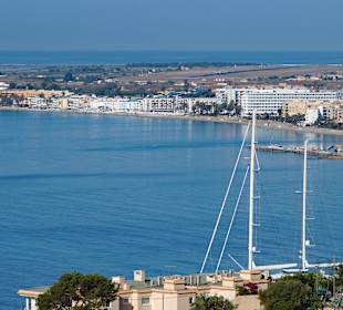 Aussicht auf Playa d'en Bossa