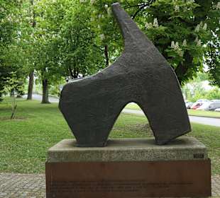 Das Mahnmal für die Opfer der Schoah von Haßfurt