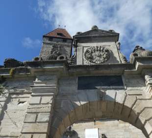 Bei der Besichtigung der Veste Coburg