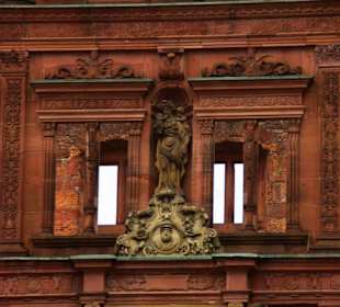 Gewaltige Stein Fresken Traumschloss 