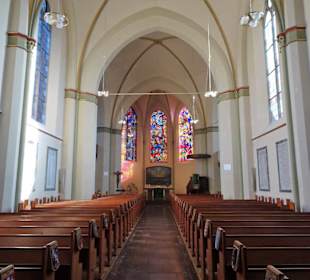 Im Langschiff der Christus- und Garnisonskirche