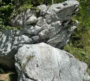 Wandern St. Bartholomä Richtung Eiskapelle