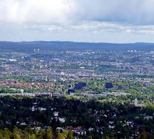 Blick von der Holmenkollenschanze