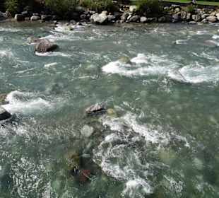 Blick von der Plattform auf die Passer