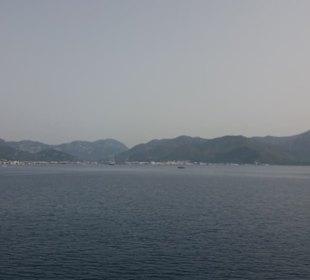 Die ersten Landsichtungen von Marmaris 