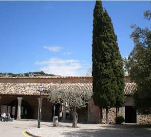 Außenbereich / Cafe des Klosters