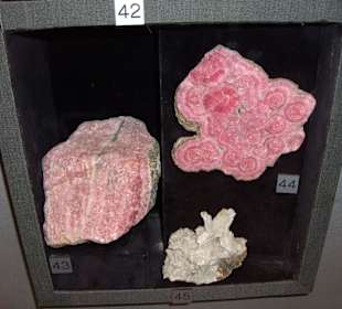 Mineralien und Gesteine aus dem Schweiz Gletschergarten