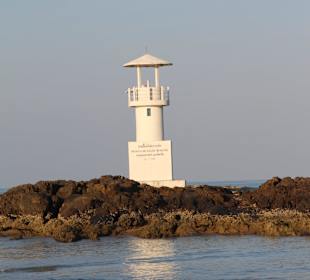Leuchtturm am Strand