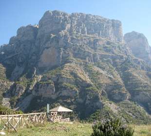 Ausblick auf einen Berg 2400 m
