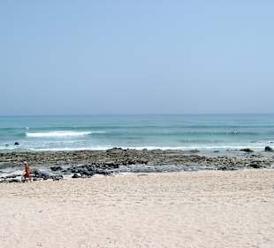 Bei Ebbe sind die Steine gut zu sehen