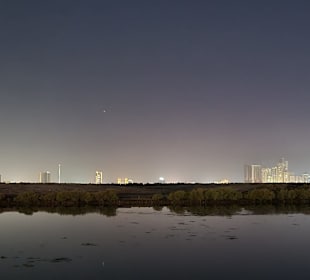 Die Wüste in der Nacht