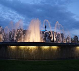 Impressionen vom Springbrunnen bei Nacht