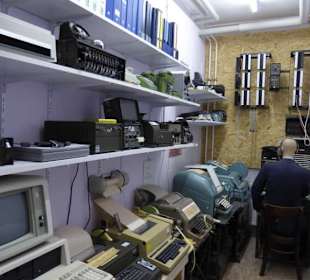 Einer der Auswerteplätze