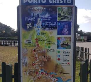 Höhlen Plan Coves dels Hams.