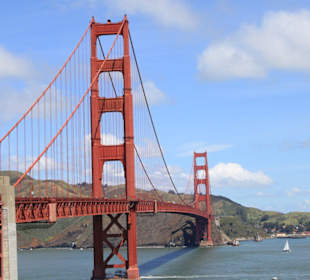 Golden Gate Bridge von Norden aus