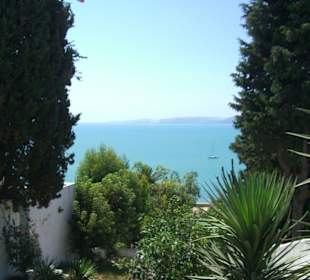 Ausblick in Sidi Bou Said