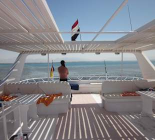 Boot von der Delfintour